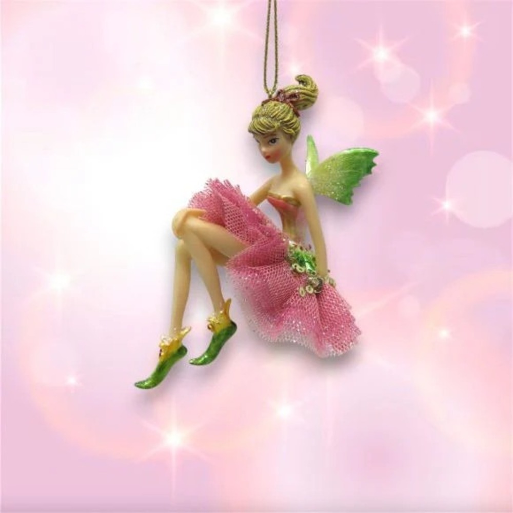 December Diamonds Winter Fairy Queen Ornament 79-79407 Christmas Gardens - Picture 2 of 2